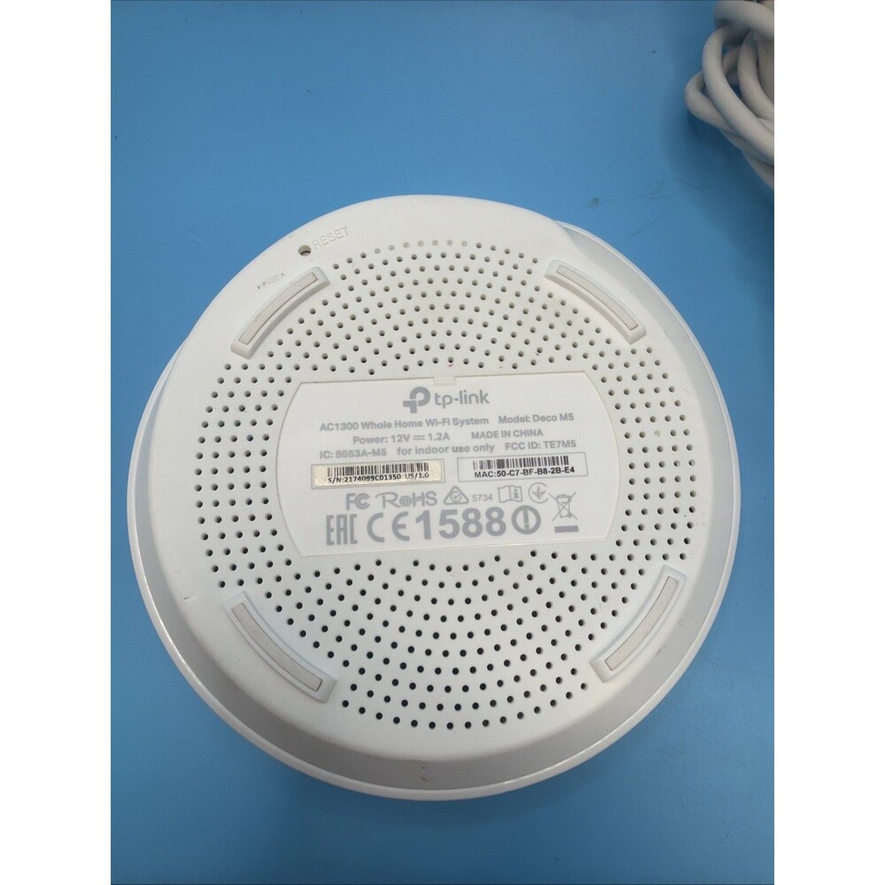 TP-LINK Deco M5 Mesh WiFi Router Dual Band Gigabit Wireless Router Quad-Core - Picture 3 of 7
